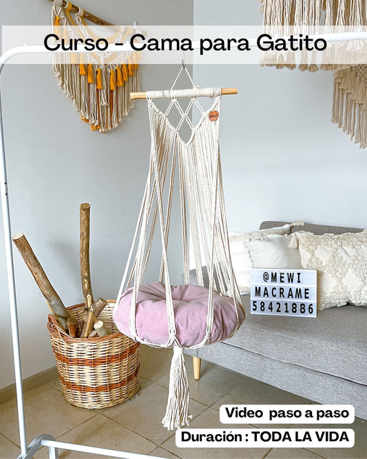 Curso - Cama para Gatito