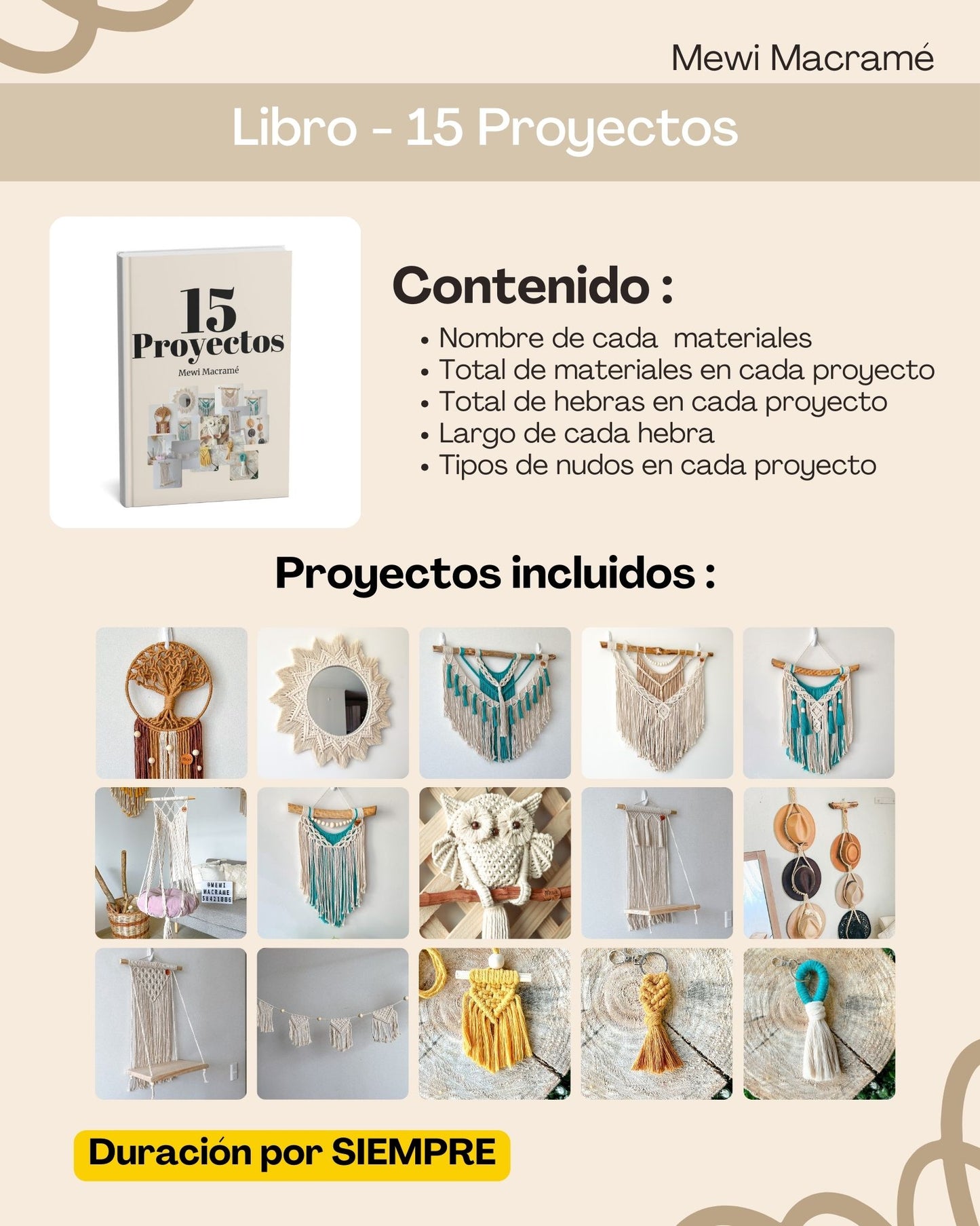 15 Proyectos