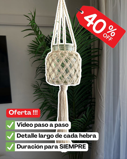 Tutorial - Frasco Colgante